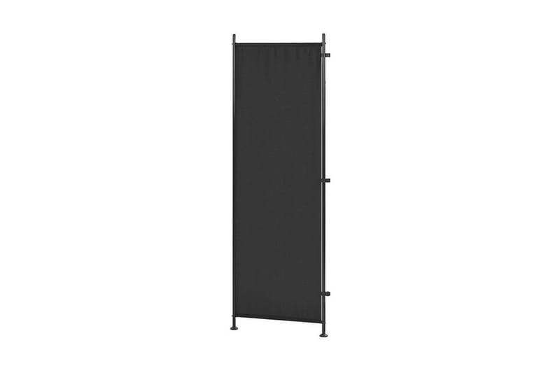 Skjermvegg 3 paneler 160 x 170 cm svart NARNI - Svart - Innredning - Romdelere - Skjermvegg