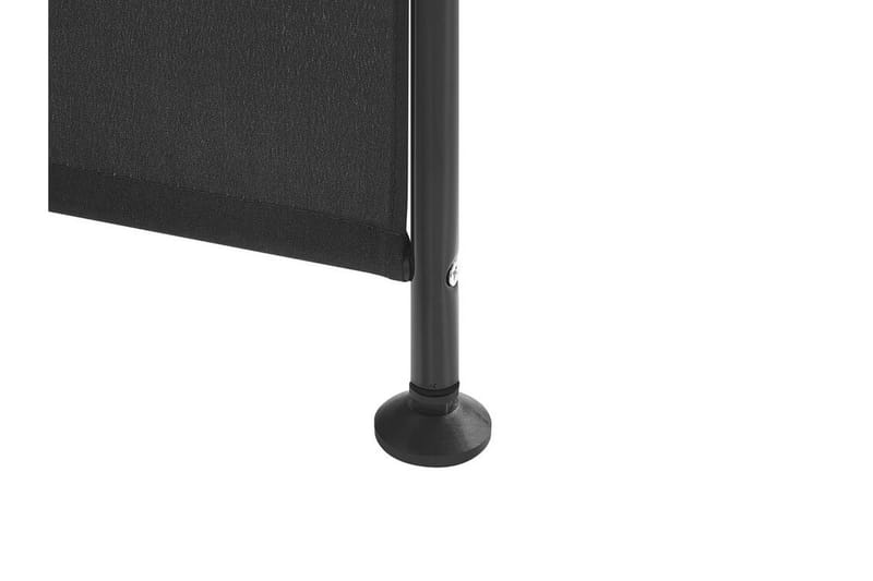 Skjermvegg 3 paneler 160 x 170 cm svart NARNI - Svart - Innredning - Romdelere - Skjermvegg
