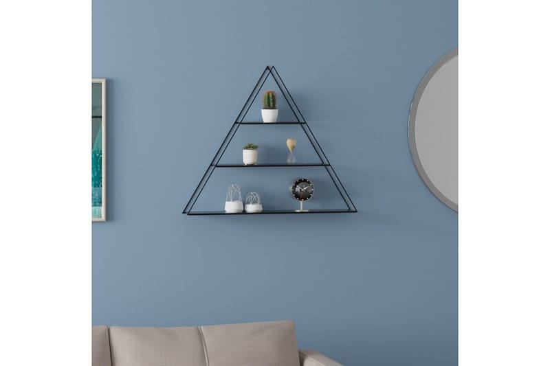 Teric Vikvägg 60 cm - Sort - Innredning - Romdelere - Bretteskjerm