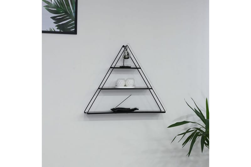 Teric Vikvägg 60 cm - Sort - Innredning - Romdelere - Bretteskjerm