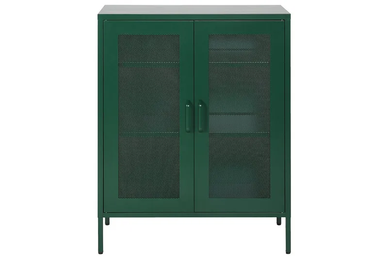 Vitrine Wakatipu Grønn - Grønn - Oppbevaring - Skap - Vitrineskap