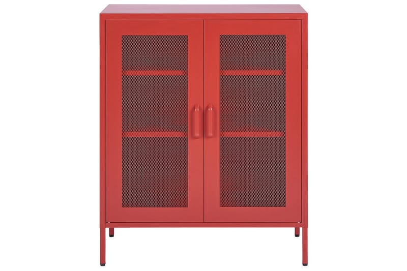 Vitrine Wakatipu Rød - Rød - Oppbevaring - Skap - Vitrineskap