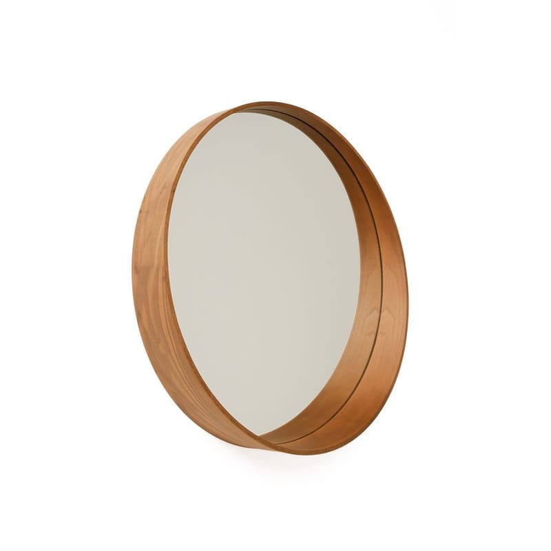 Aldrosin vegghengt speil Rund 80 cm - Hvit - Innredning - Speil - Veggspeil