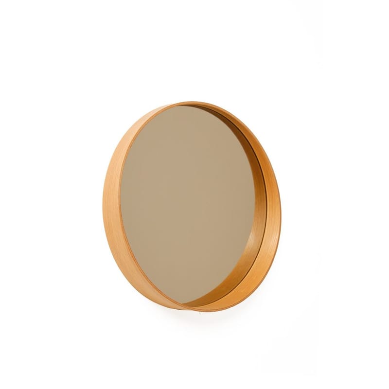 Aldrosin vegghengt speil Rund 80 cm - Hvit - Innredning - Speil - Veggspeil