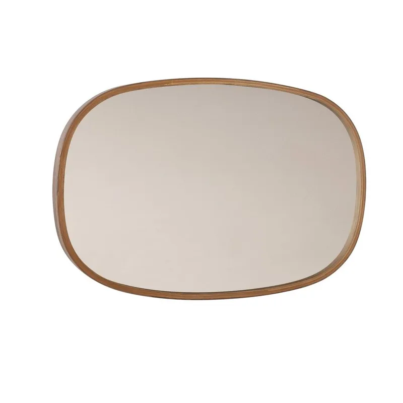 Aranfield vegghengt speil Rektangulær 55 cm, Brun