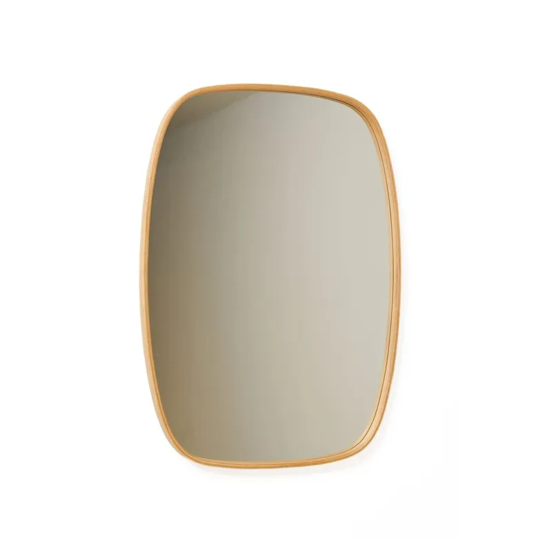 Aranfield vegghengt speil Rektangulær 62 cm, Brun