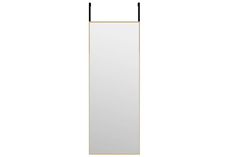 beBasic Dørspeil gull 30x80 cm glass og aluminium - Gull - Innredning - Speil - Dørspeil