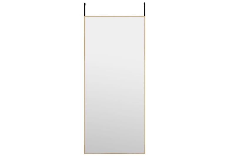 beBasic Dørspeil gull 40x100 cm glass og aluminium - Gull - Dørspeil