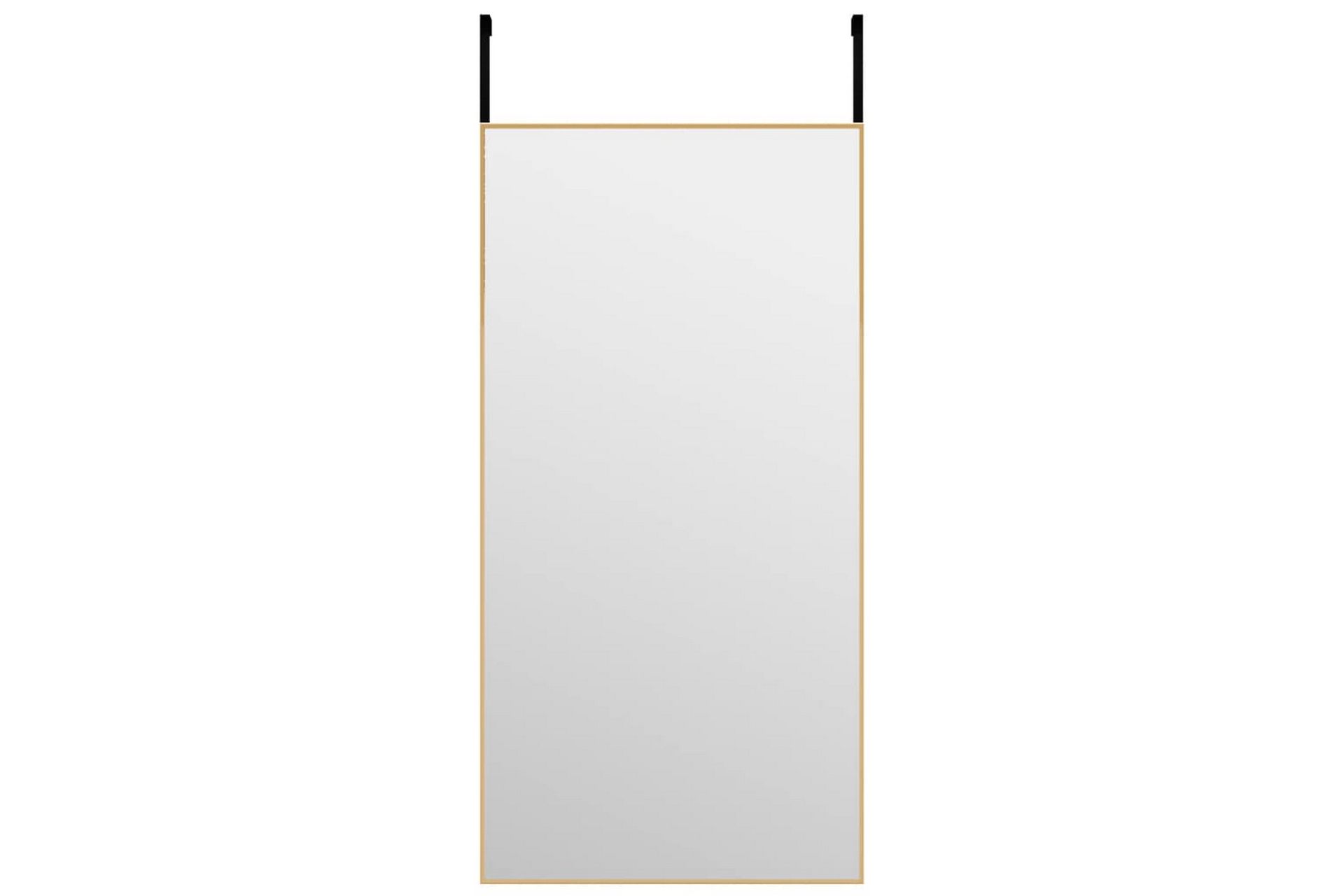 beBasic Dørspeil gull 40x80 cm glass og aluminium - Gull - Innredning - Speil - Dørspeil