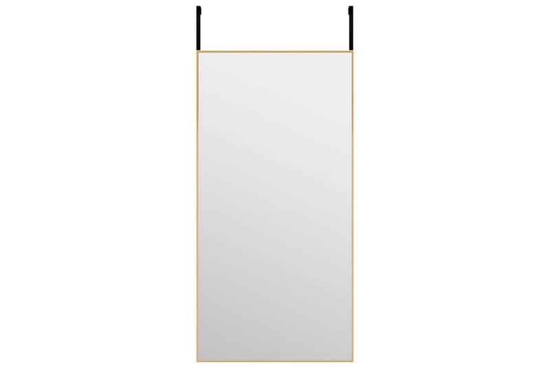 beBasic Dørspeil gull 40x80 cm glass og aluminium - Gull - Innredning - Speil - Dørspeil