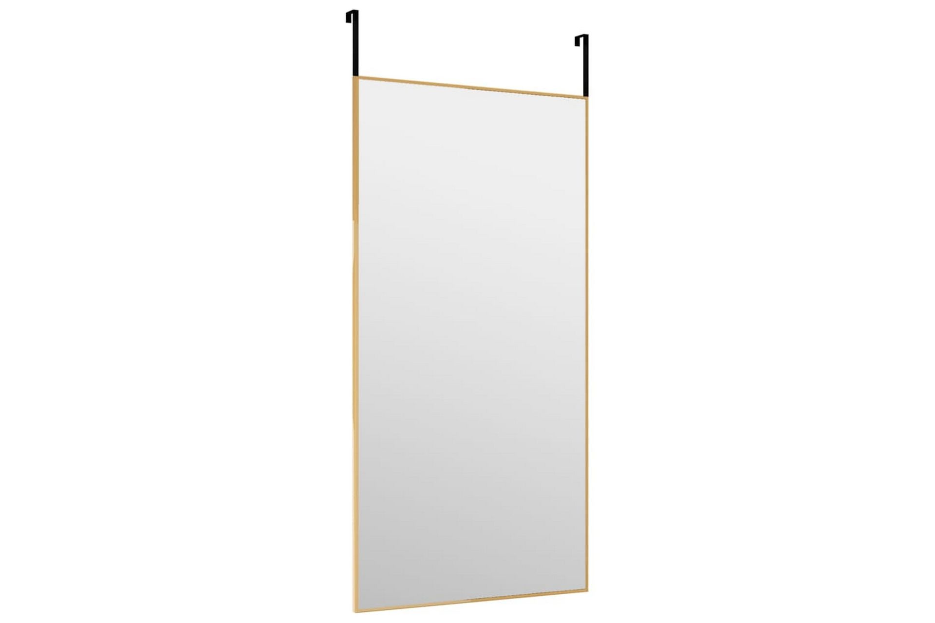 beBasic Dørspeil gull 40x80 cm glass og aluminium - Gull - Innredning - Speil - Dørspeil