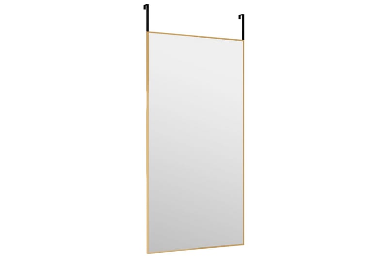 beBasic Dørspeil gull 40x80 cm glass og aluminium - Gull - Innredning - Speil - Dørspeil