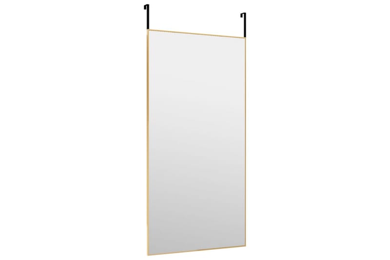 beBasic Dørspeil gull 50x100 cm glass og aluminium - Gull - Dørspeil