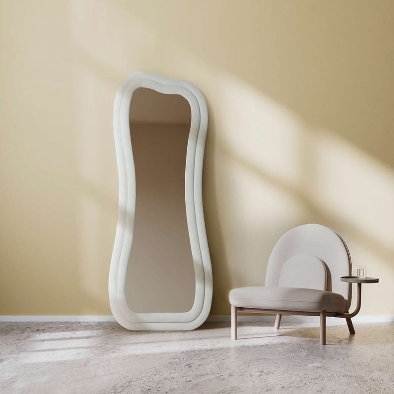 Bordentown Gulvspeil 65 x 170 cm - Kremhvit - Innredning - Speil - Helkroppsspeil