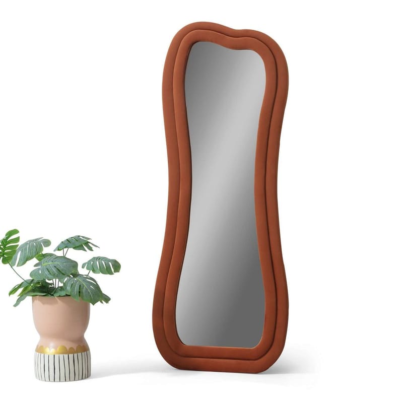 Bordentown Gulvspeil 65 x 170 cm - Rød - Innredning - Speil - Helkroppsspeil