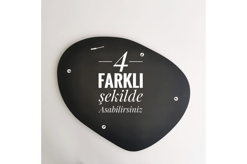 Samtens Bordspeil - Svart - Innredning - Speil - Bordspeil