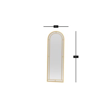 Dasina Gulvspeil 60 x 180 cm - Gull - Innredning - Speil - Helkroppsspeil