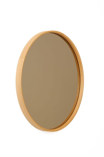 Dekorativt speil Wallxpert Circle (70 x 70 x 4 cm) Eik - Eik - Innredning - Speil - Veggspeil