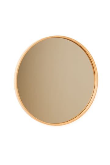 Dekorativt speil Wallxpert Circle (70 x 70 x 4 cm) Eik - Eik - Innredning - Speil - Veggspeil