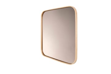 Dekorativt speil Wallxpert Square (42 x 42 x 4 cm) Eik - Eik - Innredning - Speil - Veggspeil