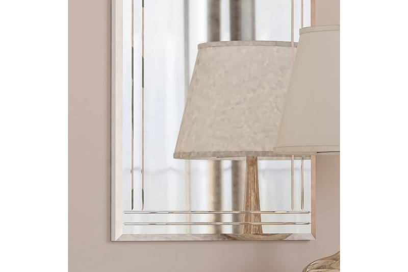 Dekorativt speilsett (3 deler) Heba Buhem Transparent - Ivory - Innredning - Speil - Veggspeil