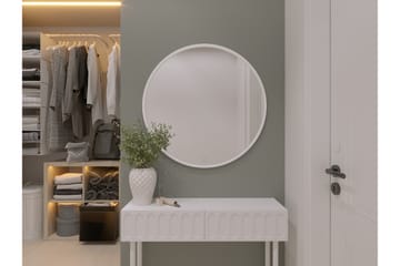 Elistul Vegghengt Speil 60 cm - Hvit - Innredning - Speil - Veggspeil