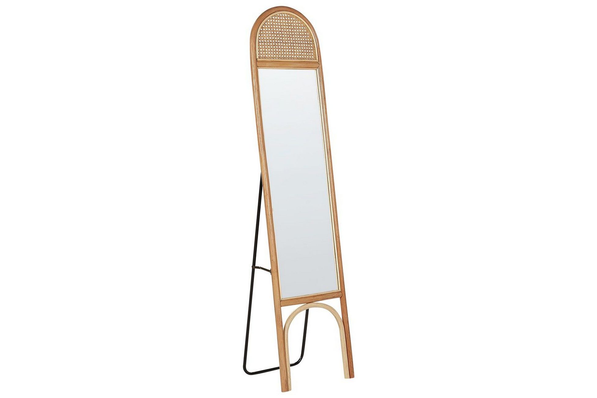 Golvspegel Beliani Brussey Nature -