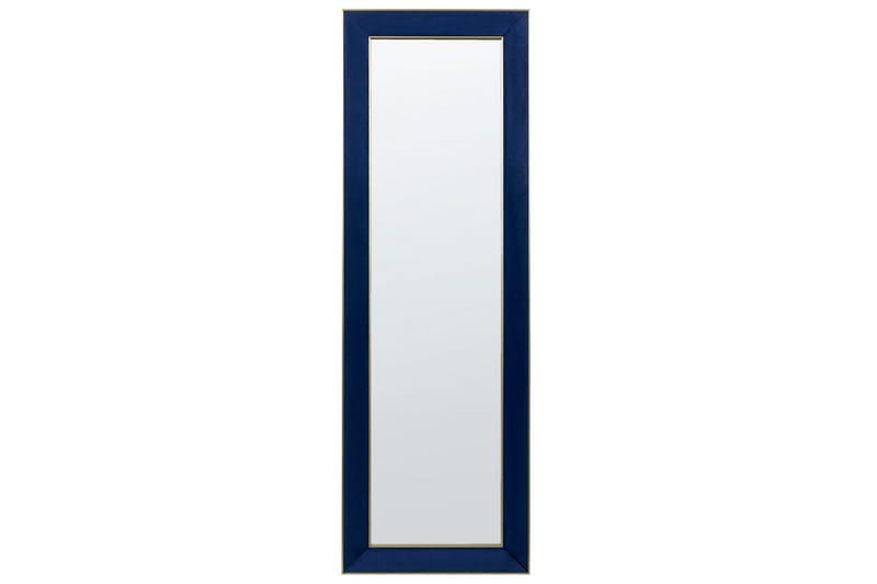 Golvspegel Beliani Lautrec Blå/guld blue||GOLD - Innredning - Speil - Helkroppsspeil