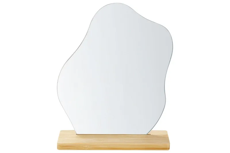 Golvspegel Beliani Lozere Light colored wood, undefined