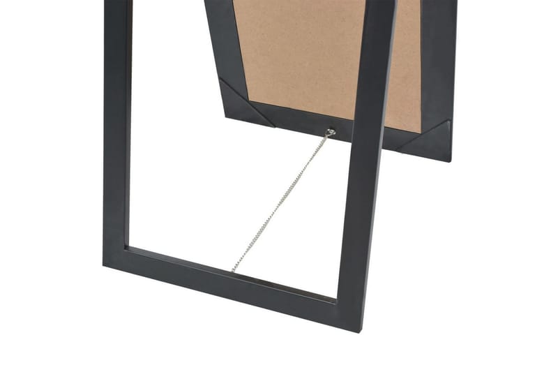 Frittstående speil barokkstil 160x40 cm svart - Innredning - Speil - Gulvspeil