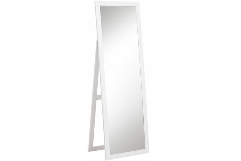 Jacopo Speil 60 cm - Hvit / Brun - Innredning - Speil - Gulvspeil