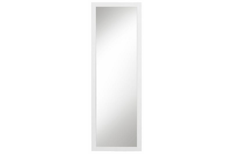 Jacopo Speil 60 cm - Hvit / Brun - Innredning - Speil - Gulvspeil