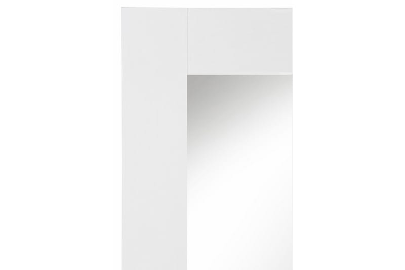 Jacopo Speil 60 cm - Hvit / Brun - Helkroppsspeil - Gulvspeil