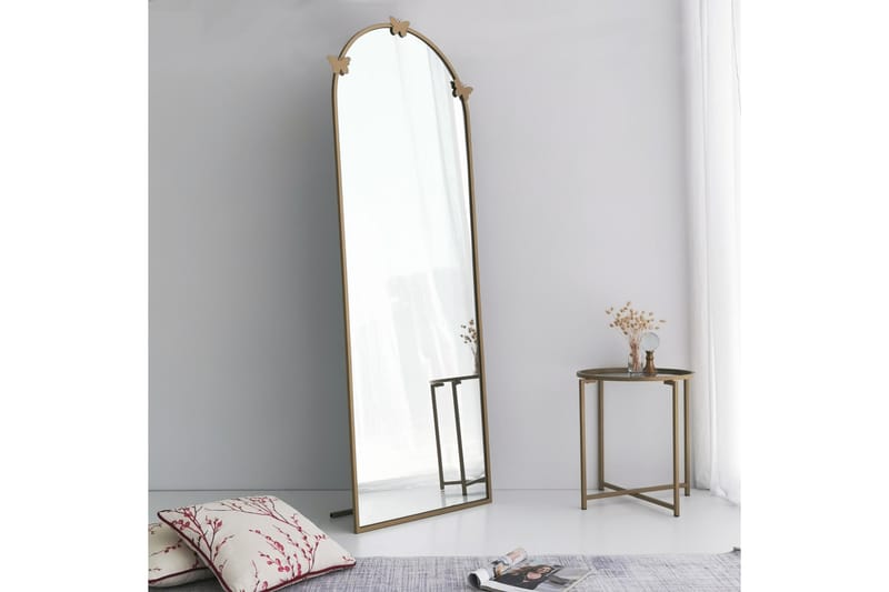 Lorch Mirror Sommerfugler Midt - Gull - Innredning - Speil - Gulvspeil