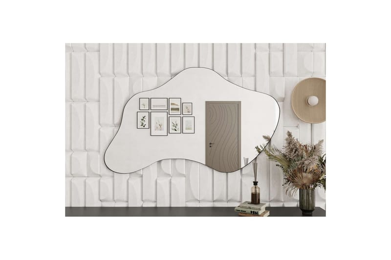 Kelon Vegghengt Speil 60 cm - Sort - Innredning - Speil - Veggspeil