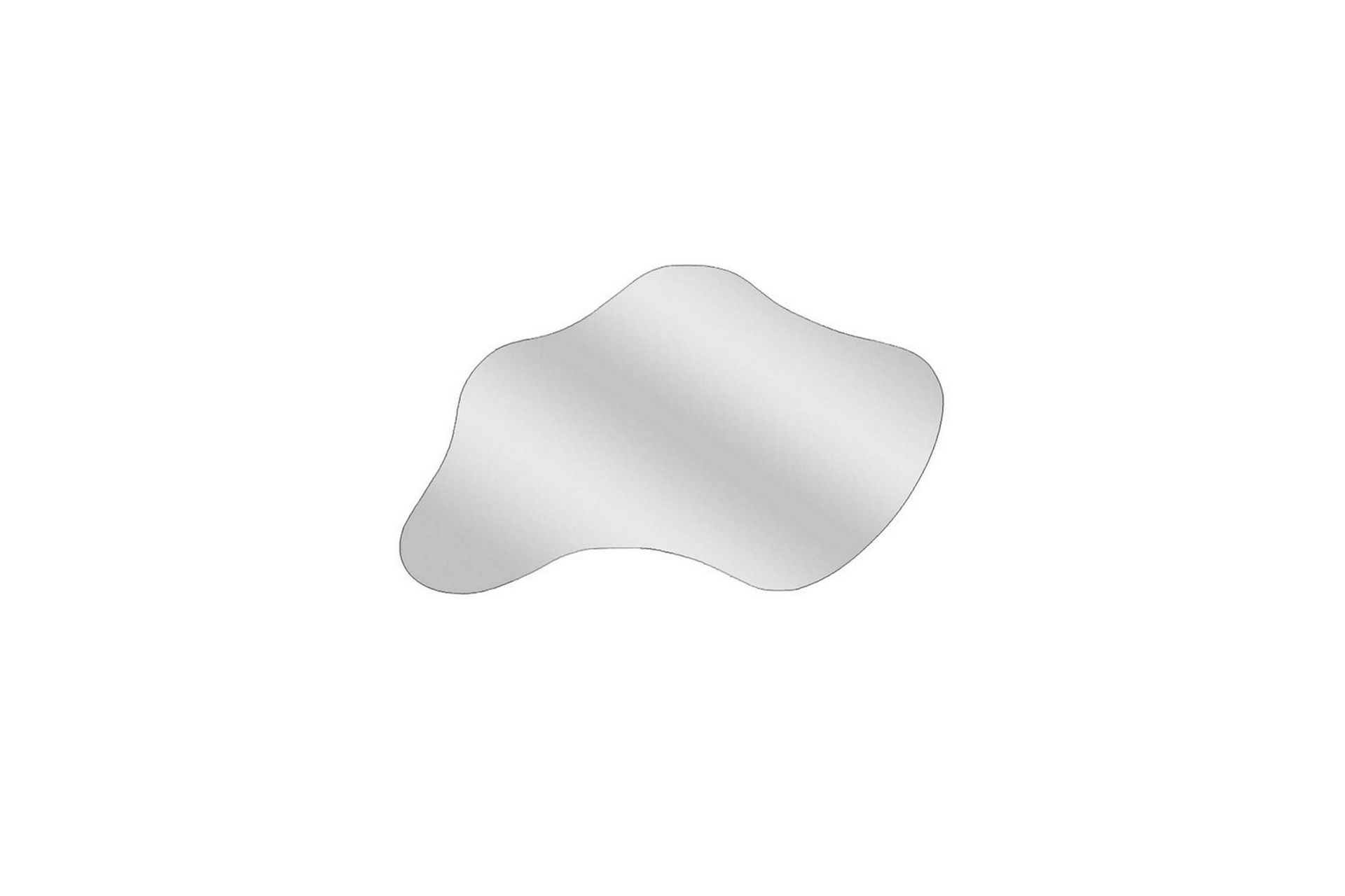 Kelon Vegghengt Speil 60 cm - Sort