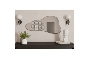 Kelon Vegghengt Speil 60 cm - Sort - Innredning - Speil - Veggspeil