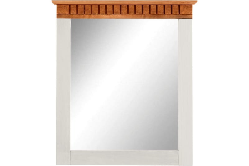 Lisa Vegghengt Speil Rektangulær 60x70 cm - Hvit - Innredning - Speil - Veggspeil