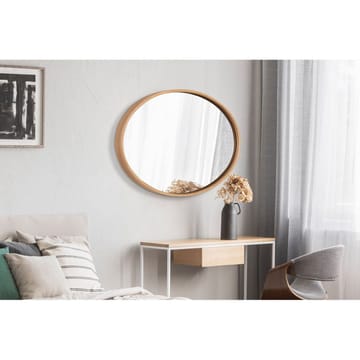 Lorys vegghengt speil Oval 45 cm - Brun - Innredning - Speil - Veggspeil