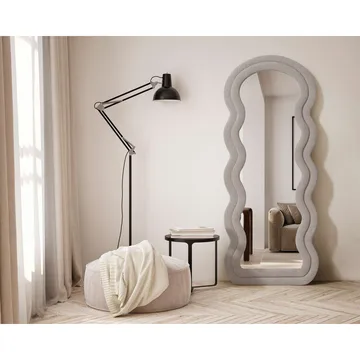 Mijara Gulvspeil 65 x 170 cm - Beige - Innredning - Speil - Helkroppsspeil