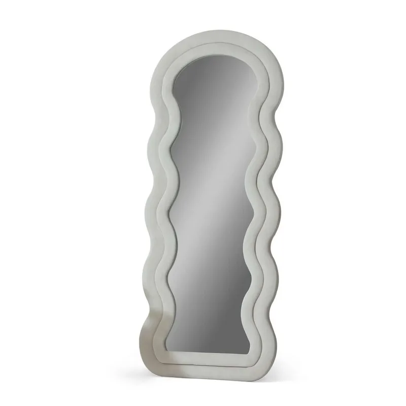 Mijara Gulvspeil 65 x 170 cm - Kremhvit - Innredning - Speil - Helkroppsspeil