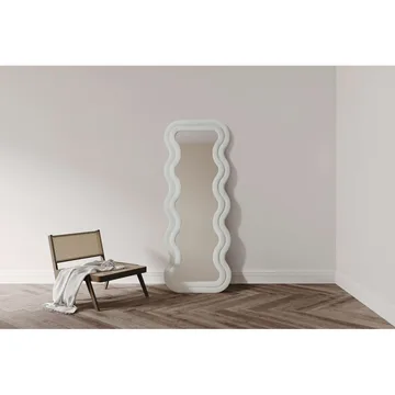 Muli Gulvspeil 65 x 170 cm - Kremhvit - Innredning - Speil - Helkroppsspeil