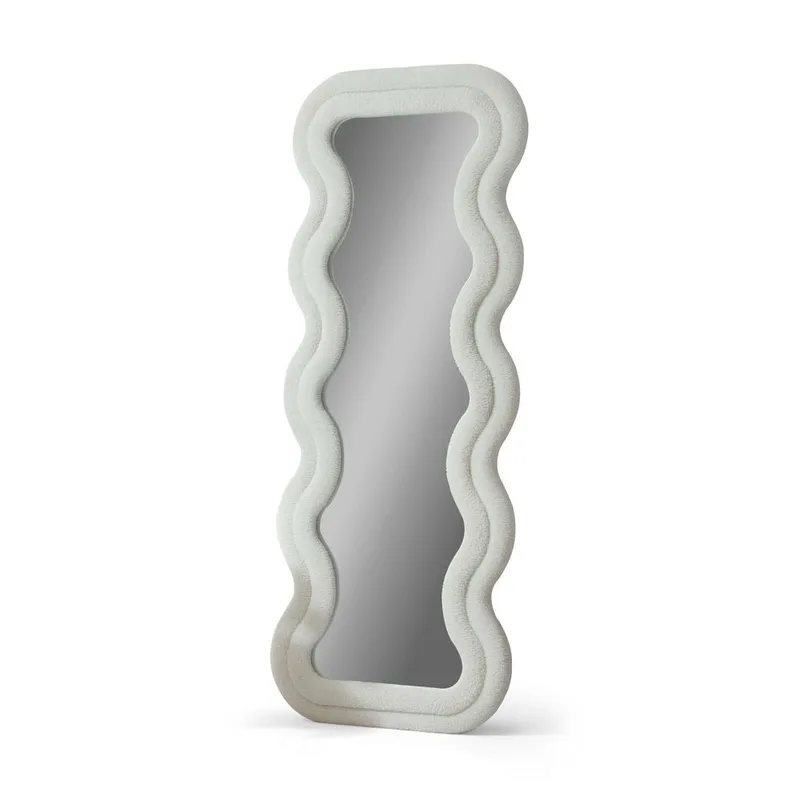 Muli Gulvspeil 65 x 170 cm - Kremhvit - Innredning - Speil - Helkroppsspeil