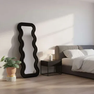 Muli Gulvspeil 65 x 170 cm - Svart - Innredning - Speil - Helkroppsspeil