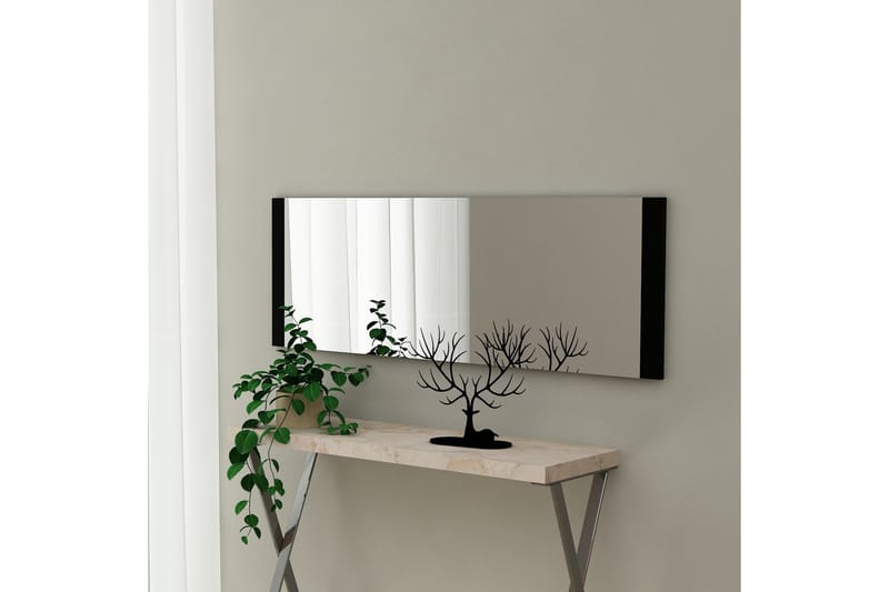 Neom Speil 40 cm Rektangulær - Svart - Veggspeil - Helkroppsspeil - Gangspeil