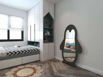 Orven Gulvspeil 90x150 cm - Svart - Innredning - Speil - Helkroppsspeil