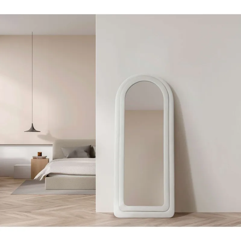 Ottawa Gulvspeil 65 x 170 cm - Kremhvit - Innredning - Speil - Helkroppsspeil