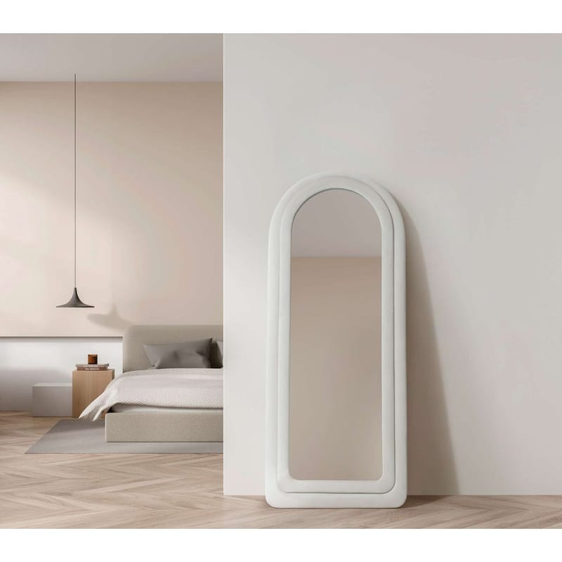 Ottawa Gulvspeil 65 x 170 cm - Kremhvit - Innredning - Speil - Helkroppsspeil