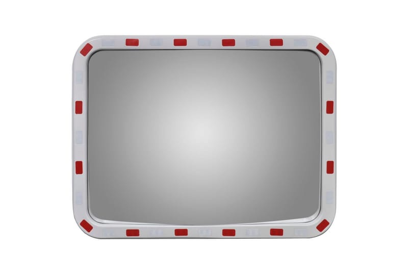 Trafikkspeil firkantet 60 x 80 cm med reflekser - Innredning - Speil - Oversiktsspeil
