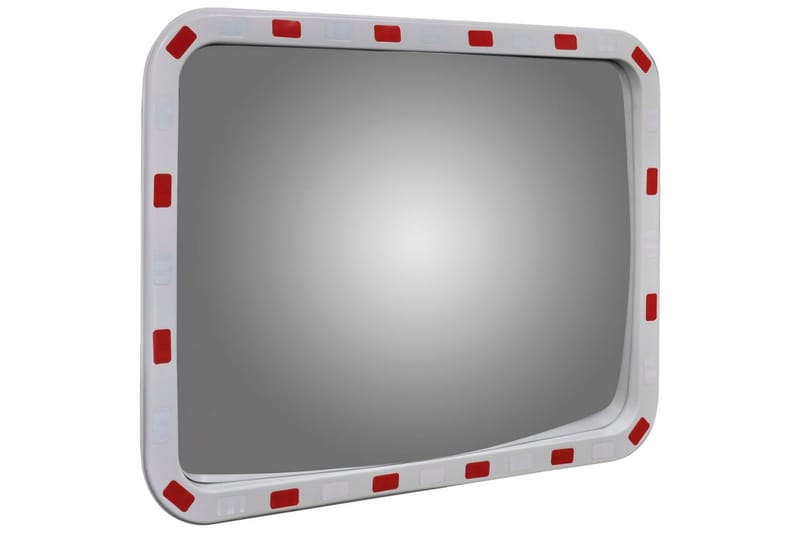 Trafikkspeil firkantet 60 x 80 cm med reflekser - Innredning - Speil - Oversiktsspeil